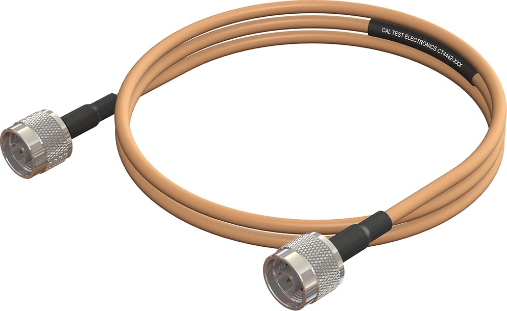 Cal Test CT4442-60 - Coaxial Cable, N-Type Male to N-Type Male, RG142B/U (60 cm)