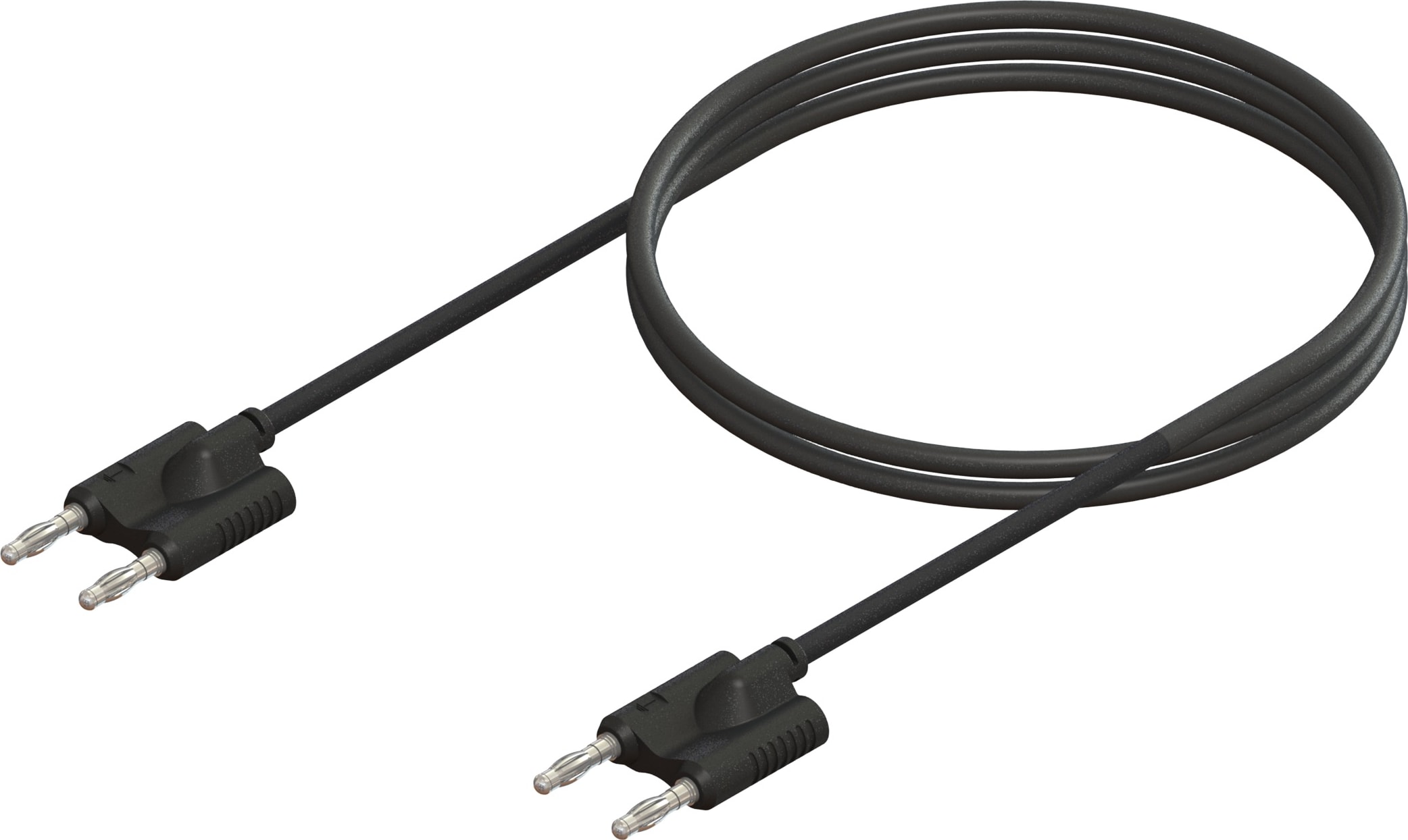 Cal Test CT4451-100 - Double Banana Plug to Double Banana Plug Male Cable Assembly