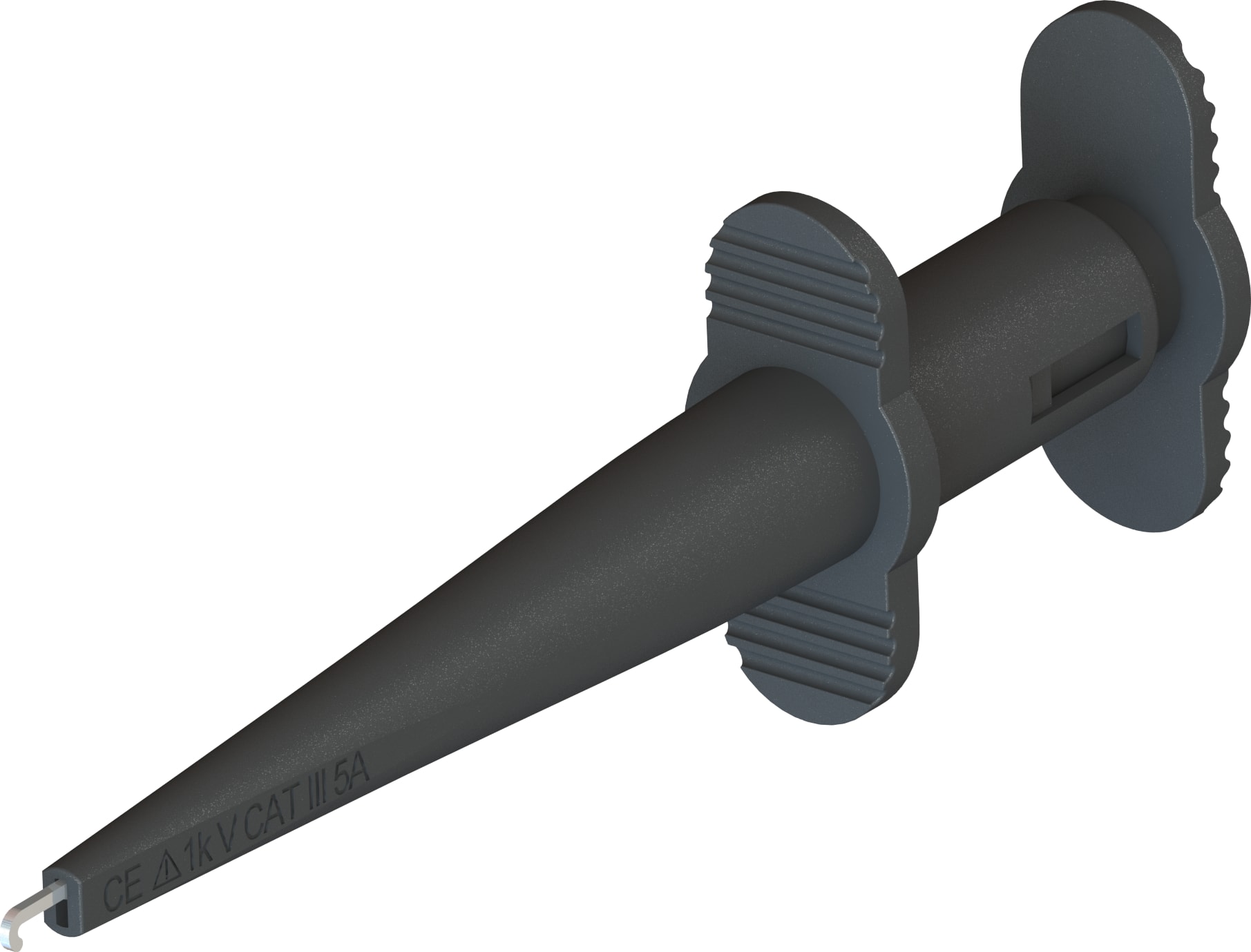 Cal Test CT4466-0 - CAT III Hook Clip, Black