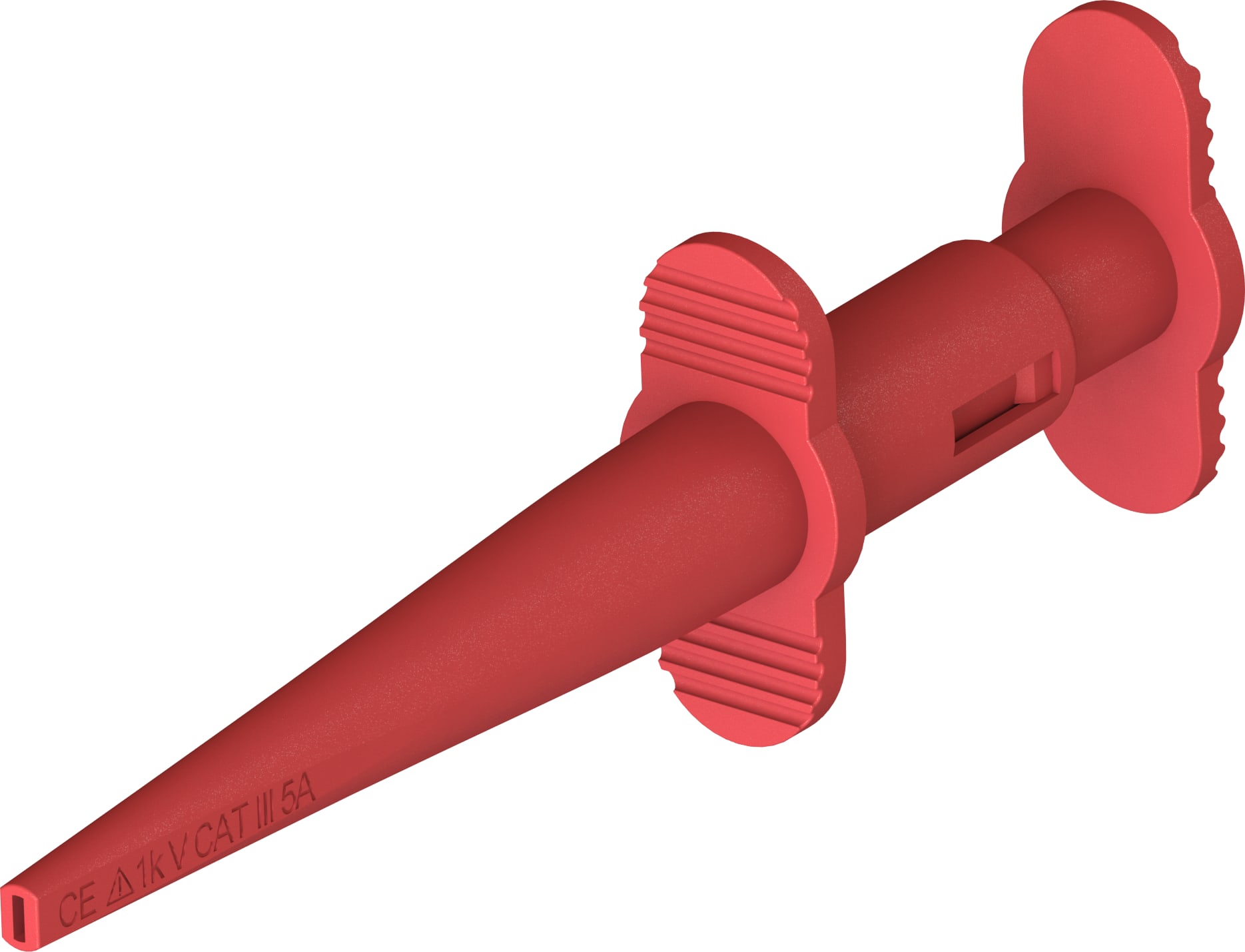 Cal Test CT4466-2 - CAT III Hook Clip, Red