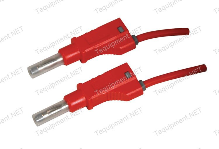 Cal Test CT2153-50-6 Lead, 4mm StkRShth P-P - PVC 2.50, 50cm, Blue