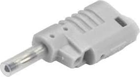 Cal Test CT2015-9 - 4mm Stacking Banana Plug - White (10 Pack)