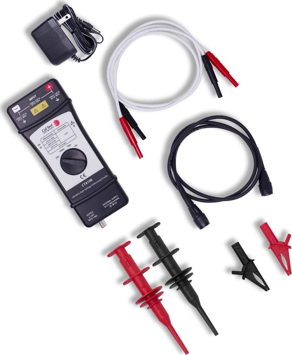 Cal Test CT4198-NISTCAL - 100 MHz Differential Probe with NIST Calibration
