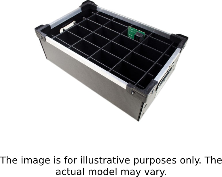 CCI DT4130-16 - Durastat Tote, 18-5/8 x 15x8', 20 Cell Partitions