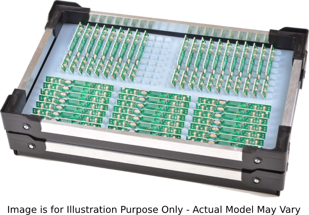CCI PGT-1108 - Dissipative Grid Tray, CFP Bottom, 11.3' x 8.2' x 0.375'