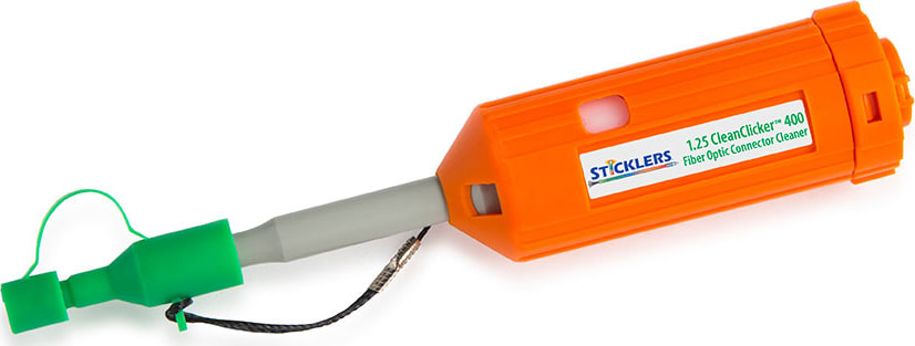 Sticklers MCC-CCM125 - 1.25mm CleanClicker 400 Fiber Optic Cleaning Tool