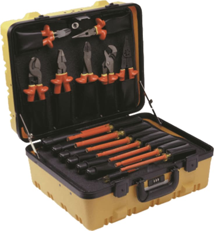 Cementex ITS-60B/T-DLX-W Insulated MRO Super Kit Deluxe Case w/Wheels