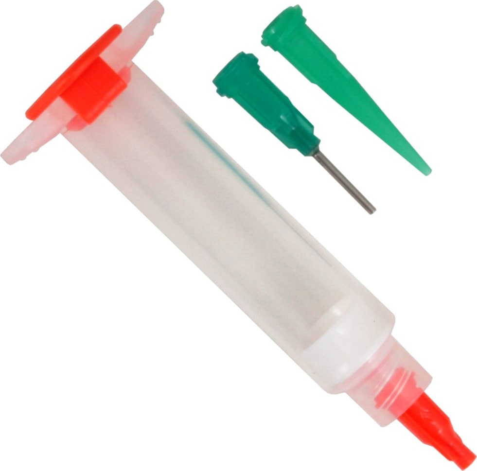 Chip Quik CQ5CC - 5cc Syringe (with Piston, Front Cover, Rear Cover, Two Tips) - 10 Pack