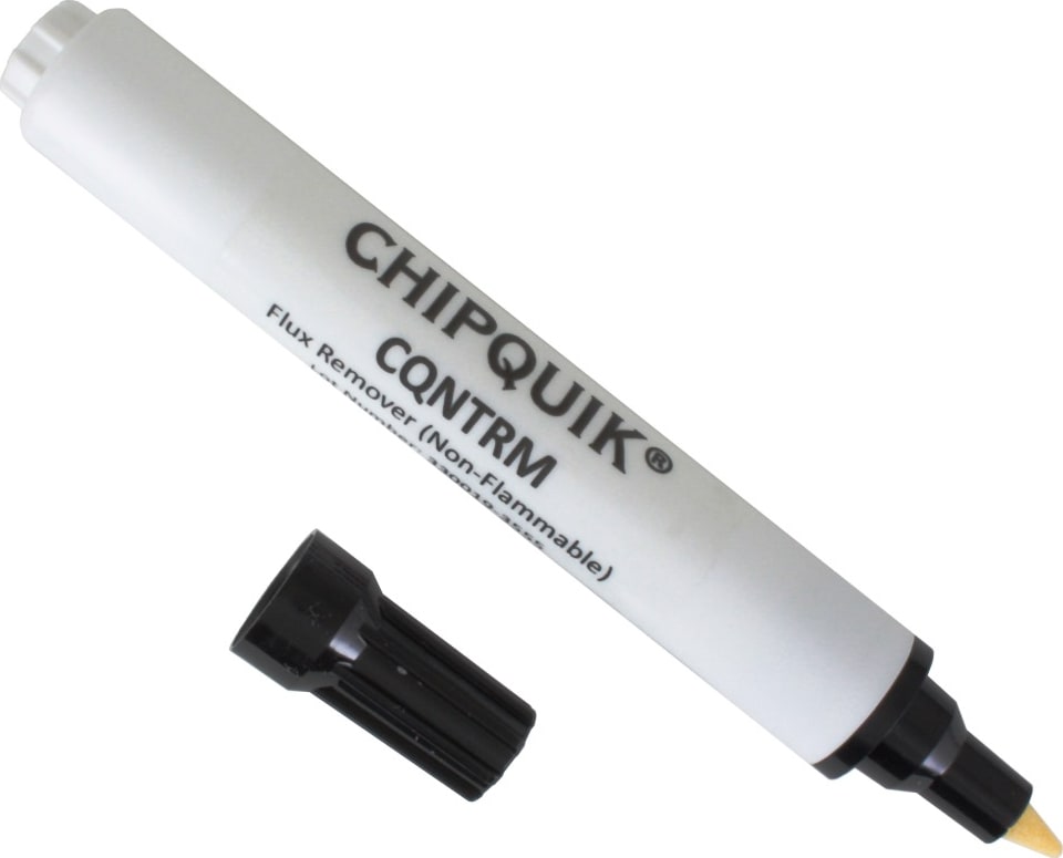 Chip Quik CQNTRM - Flux Remover (Non-Flammable) in 10ml (0.34oz) Pen w/ Tip