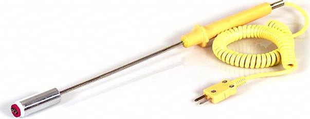 TPI CK16M Heavy-Duty Contact Surface Probe, 8 inch Stem