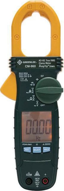 Greenlee CM-960 - Clamp Meter, AC/DC True RMS