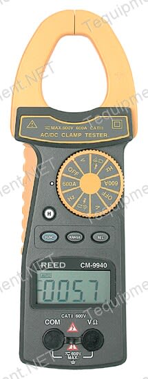 Reed CM-9940 Clamp Meter, 600a Ac/dc