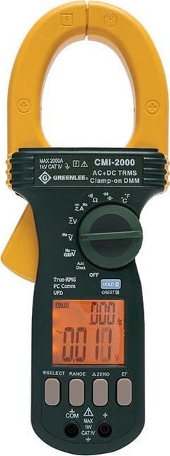 Greenlee CMI-2000-C - Industrial Clamp Meter with Calibration Certificate