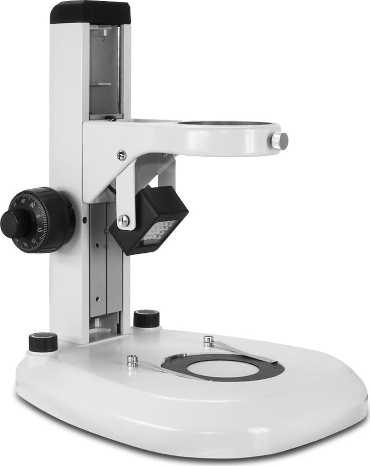 Scienscope CMO-DST-L2 - Dual Illuminated Led Track Stand W/ Fine Focus
