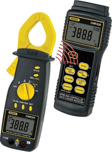 General CMR35A Wireless TRMS Clamp Meter/Data Logging System (912.4 MHz)