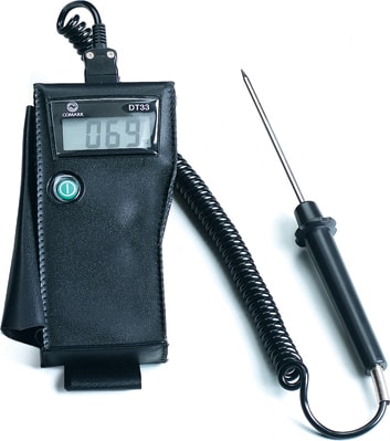 Comark DT33/P3 - Water Resistant Digital Food Test Kit, W/DT33, ATT54A Probe, Belt Pouch, Case