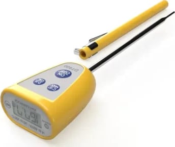 Comark DT400Y - Pocket Digital Thermometer, Waterproof, Yellow
