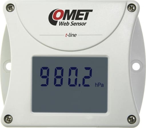 Comet T2514 - Web Sensor Remote Barometer with Ethernet Interface