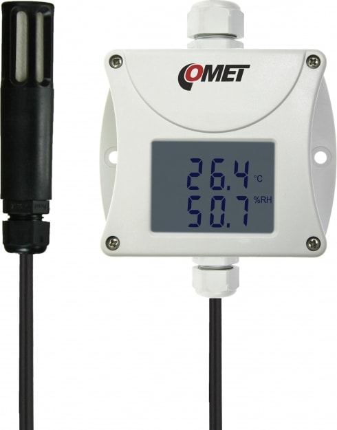Comet T3111 - RH+T+Tdp Cable Probe, Output 4-20mA