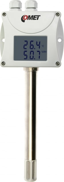 Comet T3413 - Temperature and Humidity Duct Mount Transmitter with RS485 Output