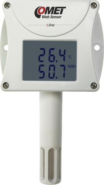 Comet T3510 - Web Sensor Remote Thermometer Hygrometer with Ethernet Interface