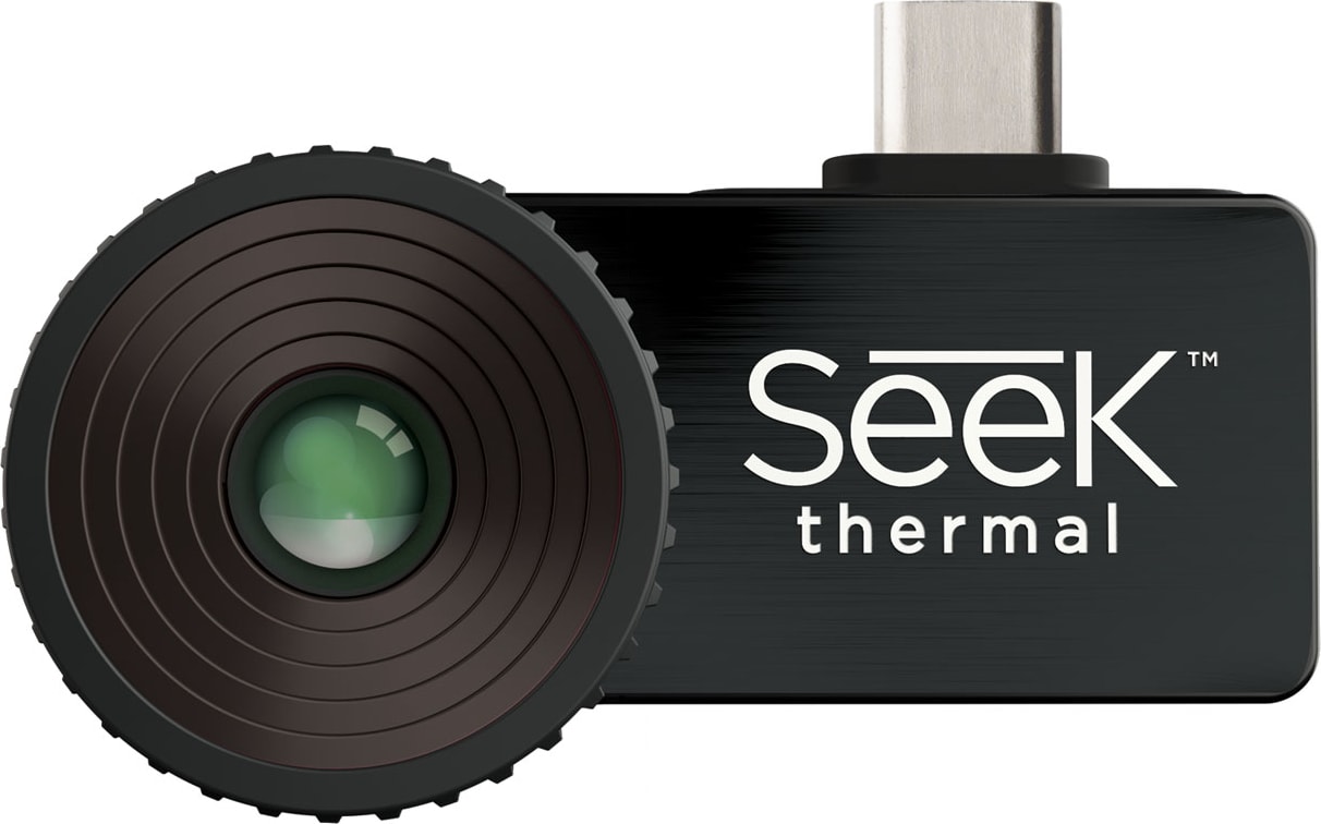 Seek Thermal CompactXR USB-C Building and Industrial Thermal Imagers - Detector Size: 206 x 156 Sensor, Temperature Range Max: 626 F, Temperature Range Min: -40 F