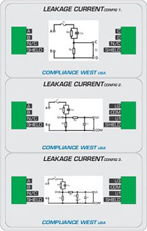 Compliance West LCB-1010 Leakage Current Box Config 1010