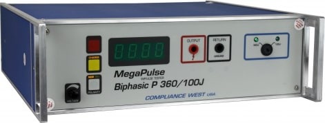 Compliance Biphasic P 360/100J Impulse Tester