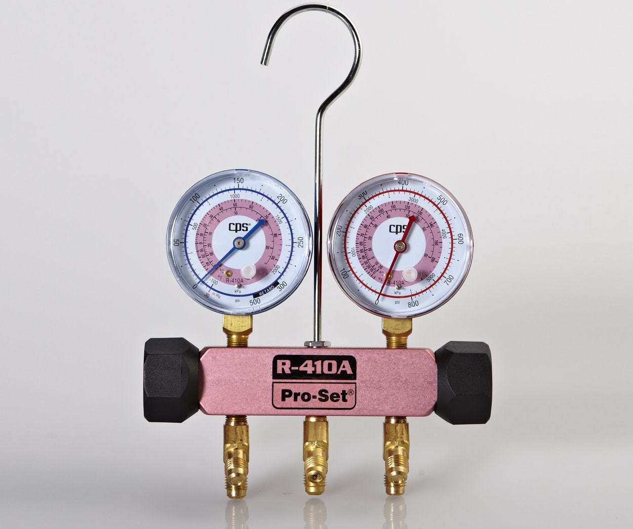 CPS MEB Piston Series 2 Valve Manifold - Pink Body, without Hoses