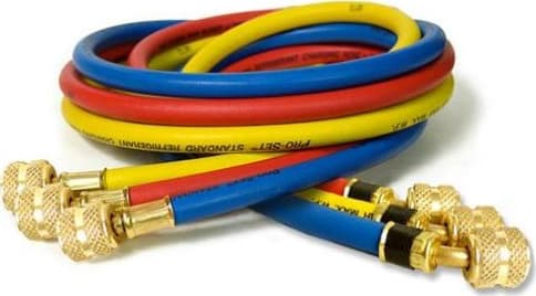 CPS HJ3 3 Feet (90cm) 3-Pack Premium R-410A Hose with 1/2'-20 UNF Fittings