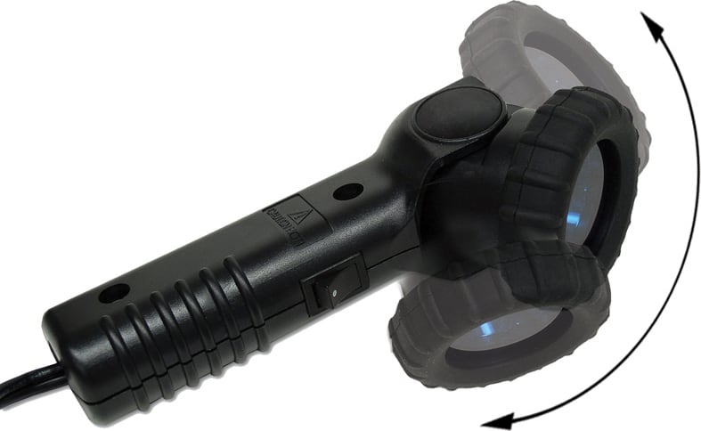CPS UVAL - Auto Swivel Light with Battery Clips