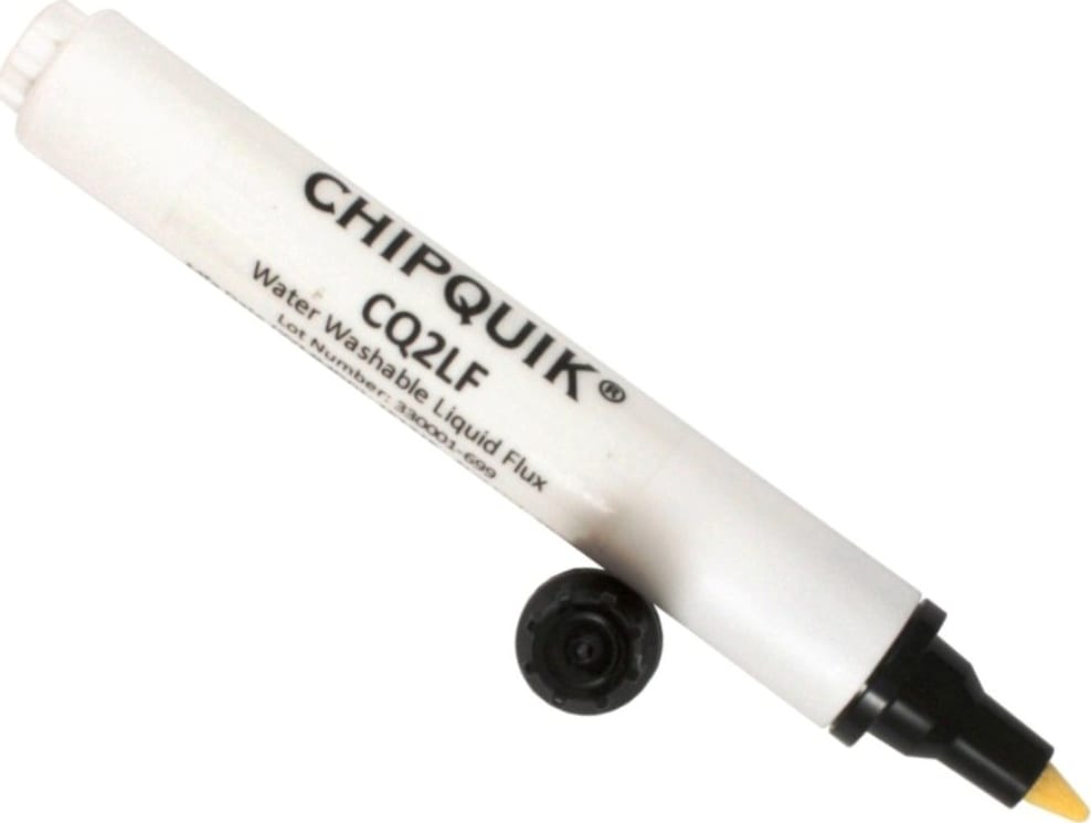 Chip Quik CQ2LF - Liquid Flux Water-Washable in 10ml (0.34oz) Pen with Tip