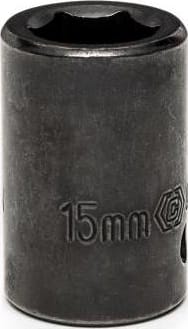 Crescent CIMS15N - Standard Impact Socket, Metric, 1/2' Drive, 6 Point, 15mm Size