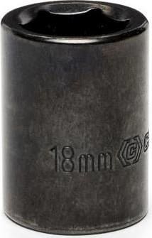 Crescent CIMS17N - Standard Impact Socket, Metric, 1/2' Drive, 6 Point, 18mm Size