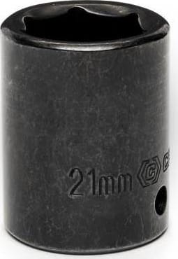 Crescent CIMS19N - Standard Impact Socket, Metric, 1/2' Drive, 6 Point, 21mm Size
