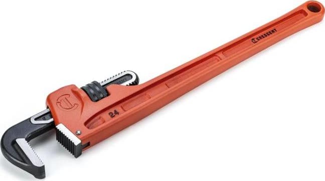 Crescent CIPW24 - K9 Jaw Pipe Wrench, Cast Iron, Jaw Capacity 0' - 3', 24' OAL