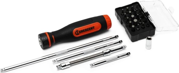 Crescent Nicholson CRBSDS26PC - 26 Piece Ratcheting Bit Driver Set