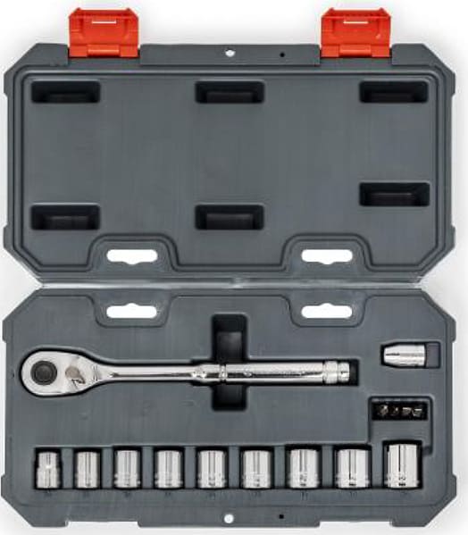 Crescent Nicholson CSWS38MM15 - 15 Piece 3/8' Drive 6 Point Metric Mechanics Tool Set