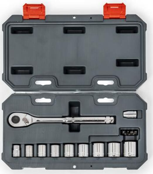 Crescent Nicholson CSWS38SAE15 - 15 Piece 3/8' Drive 6 Point SAE Mechanics Tool Set