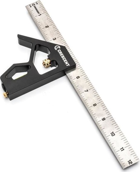 Crescent Lufkin L12CS - Combo Square, SAE/Metric, 12'