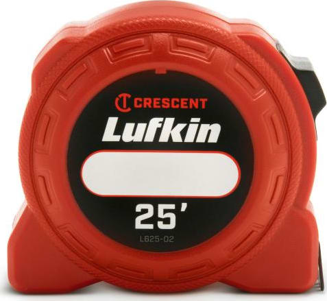 Crescent Lufkin L625-02 - Power Tape Measure, SAE, Steel, 1' x 25'