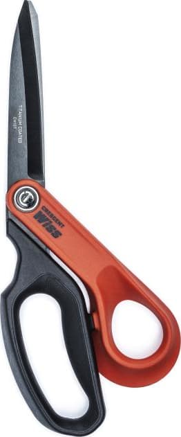 Crescent Wiss CW10T - Tradesman Shears, Titanium Coated, Offset Right Hand, 3.75' Blade Length, 10' OAL