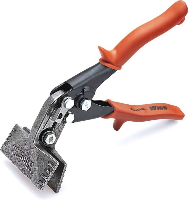 Crescent Wiss WS4N - Hand Seamer, Offset Handle, Non-Slip Cushion Grip, 3'
