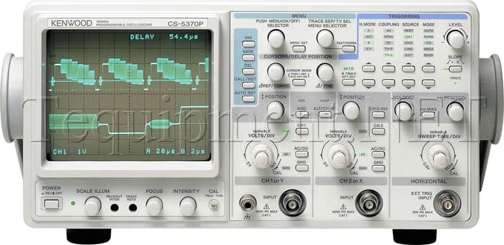 Kenwood CS-5370P 100MHz 2-Channel Programmable Oscilloscope