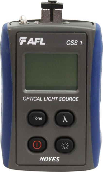 AFL CSS1-MM - Contractor Series LED Light Source (850/1300), Fixed SC Connector