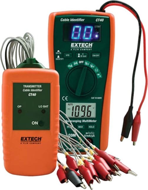 Extech CT40 Cable Identifier/Tester Kit