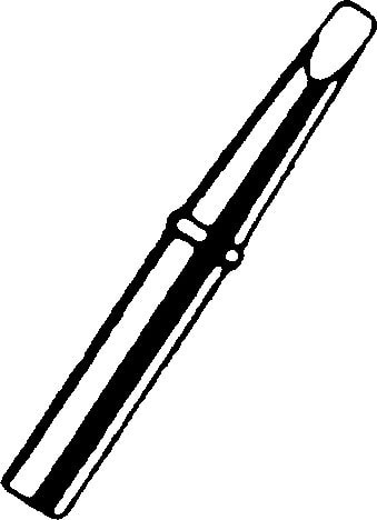 Weller CT6F6 3/8' x 600 CT6 Series Screwdriver Tip