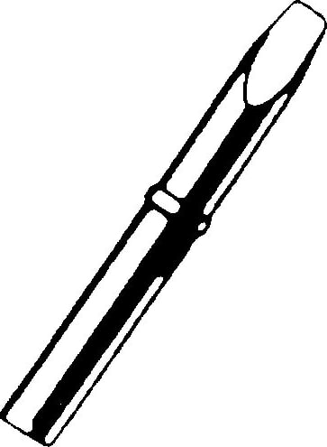 Weller CT6F8 3/8' x 800 Degrees CT6 Series Screwdriver Tip
