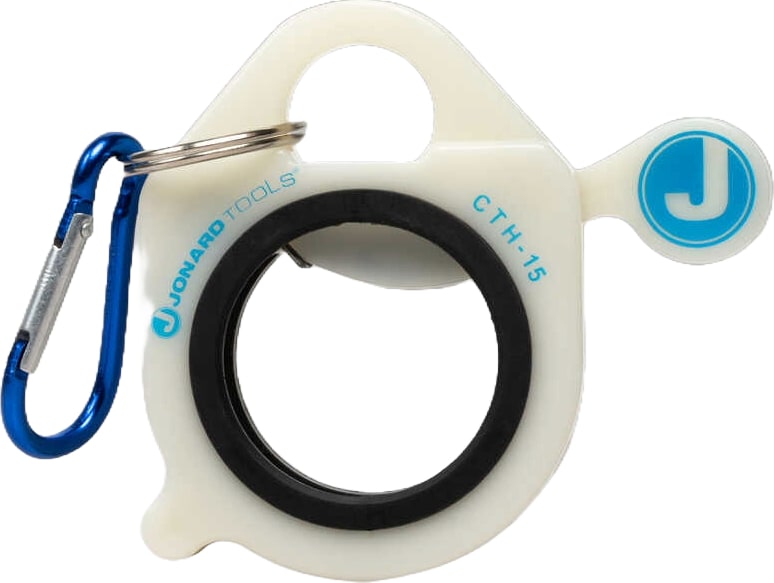 Jonard CTH-15 - Cable Tie Holder, 1.5' Capacity, Spring-Loaded, Plastic, 5' L