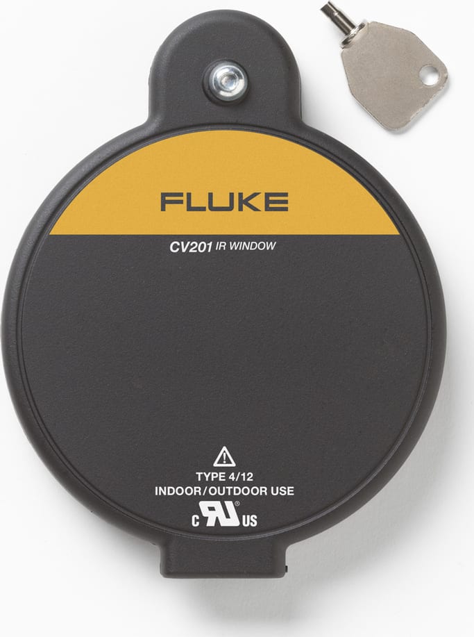 Fluke CV201 Thermal Imager IR Windows - Nominal Diameter: 2 IN, Viewing Apeture Diameter: 1.7 IN, Viewing Aperture Area: 2.25 in²